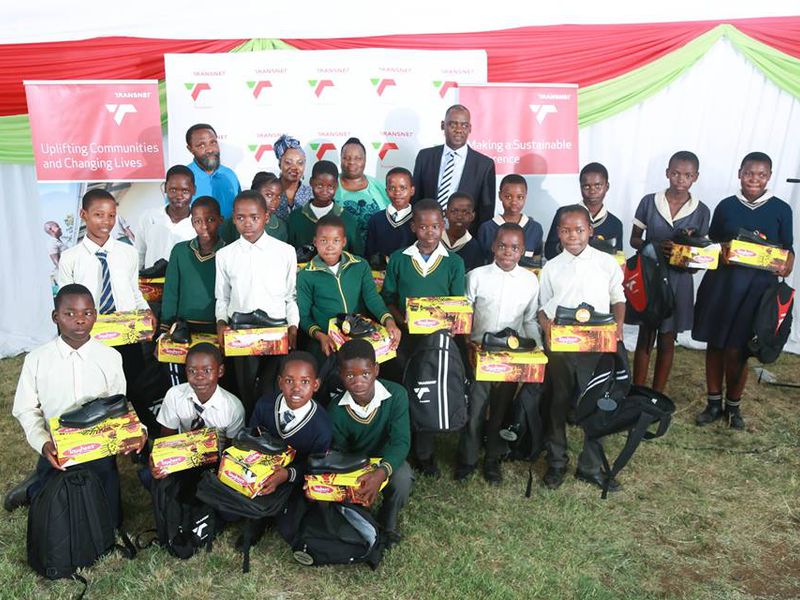 Transnet School Shoes give away at the Ngwabi Primary School image